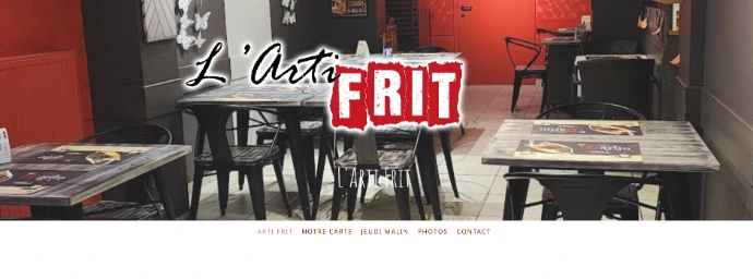Site internet Friterie